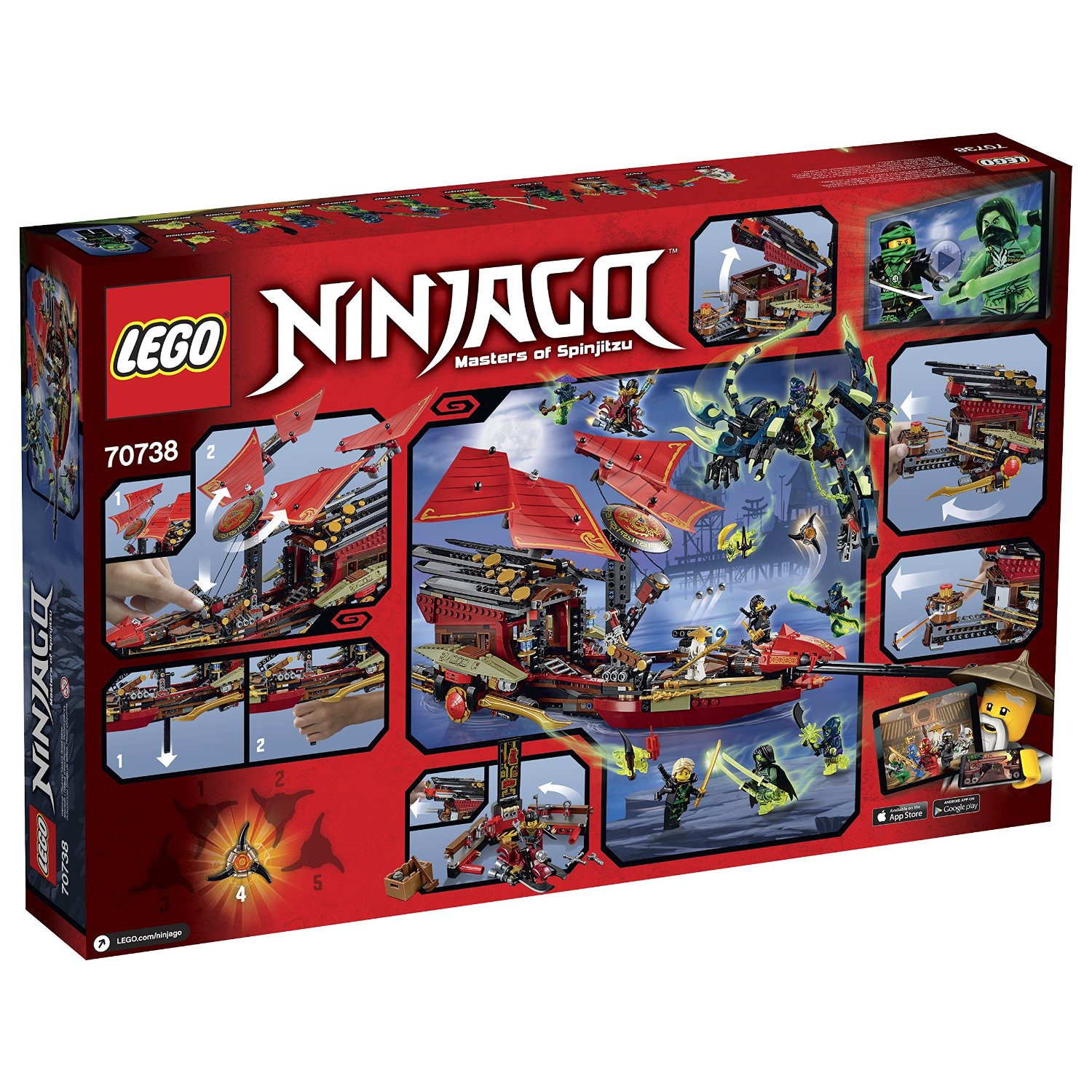 Lego Ninjago. Корабль Дар Судьбы, Решающая битва  
